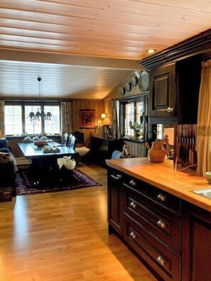 Interior - Modernised cabin by the ski lift in Hovden (Bykle)