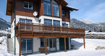 Country house by the slopes with mountain views