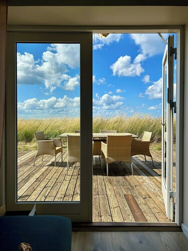 Modern beach house at Frederiksdal Gods