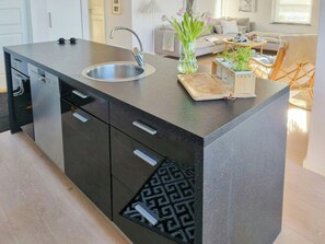 Interior - Modern house close to the North Sea (Tranum)