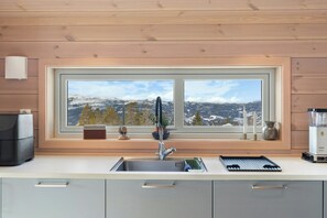 Coffee/tea maker, oven, dishwasher - Modern mountain cabin near Norefjell (Eggedal)
