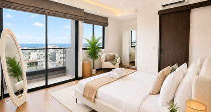 Luxury 2BR Condo Central Male Sunset Balcony