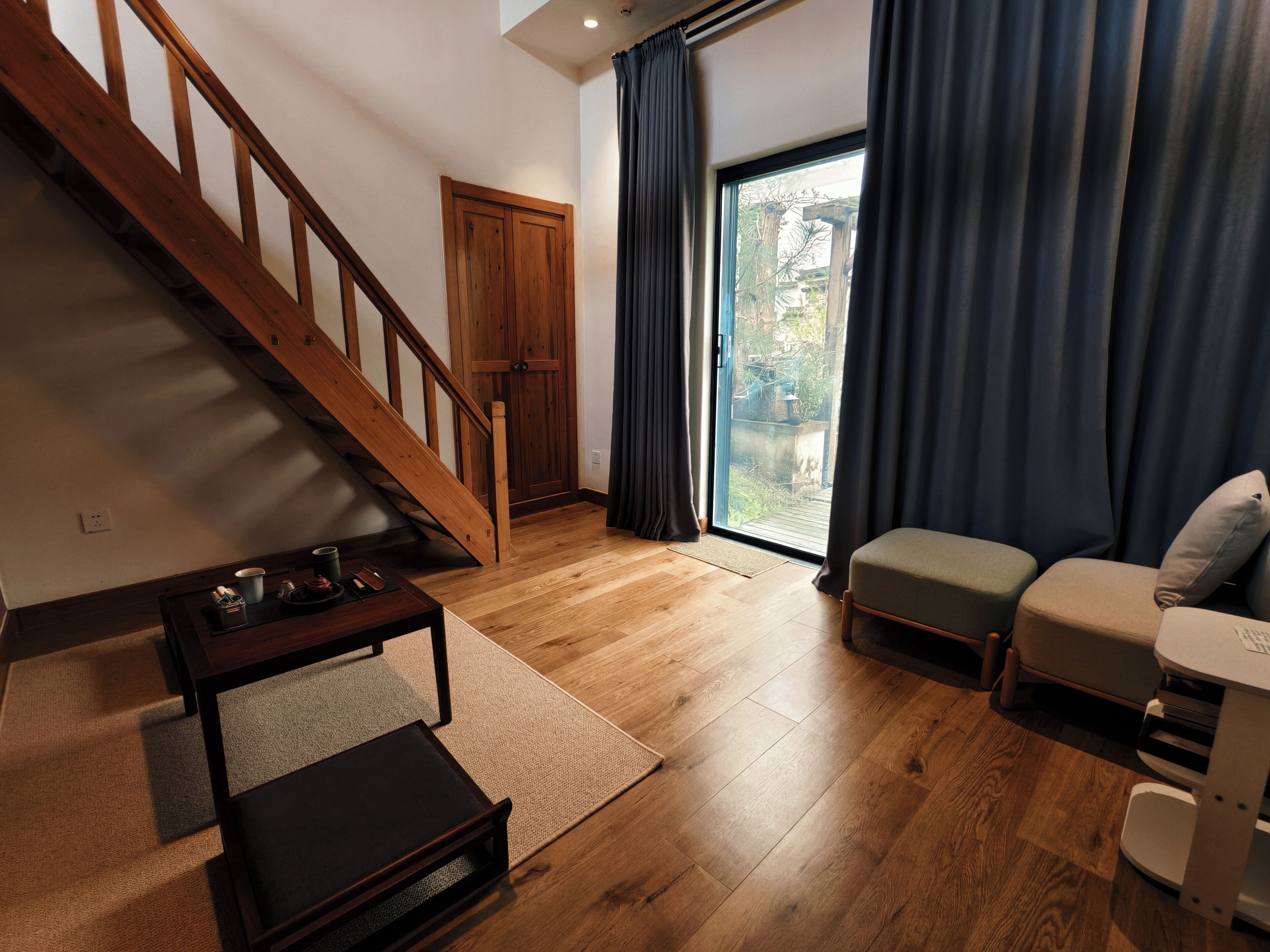 Habitación individual económica | Cortinas opacas, tabla de planchar con plancha, wifi gratis
