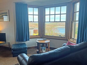 TV, fireplace - Plover Apartment - UK51129 (Carradale)
