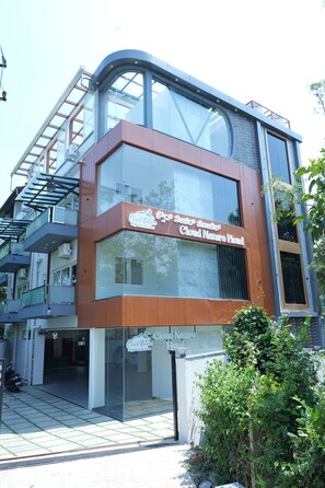 Façade de l’hébergement 