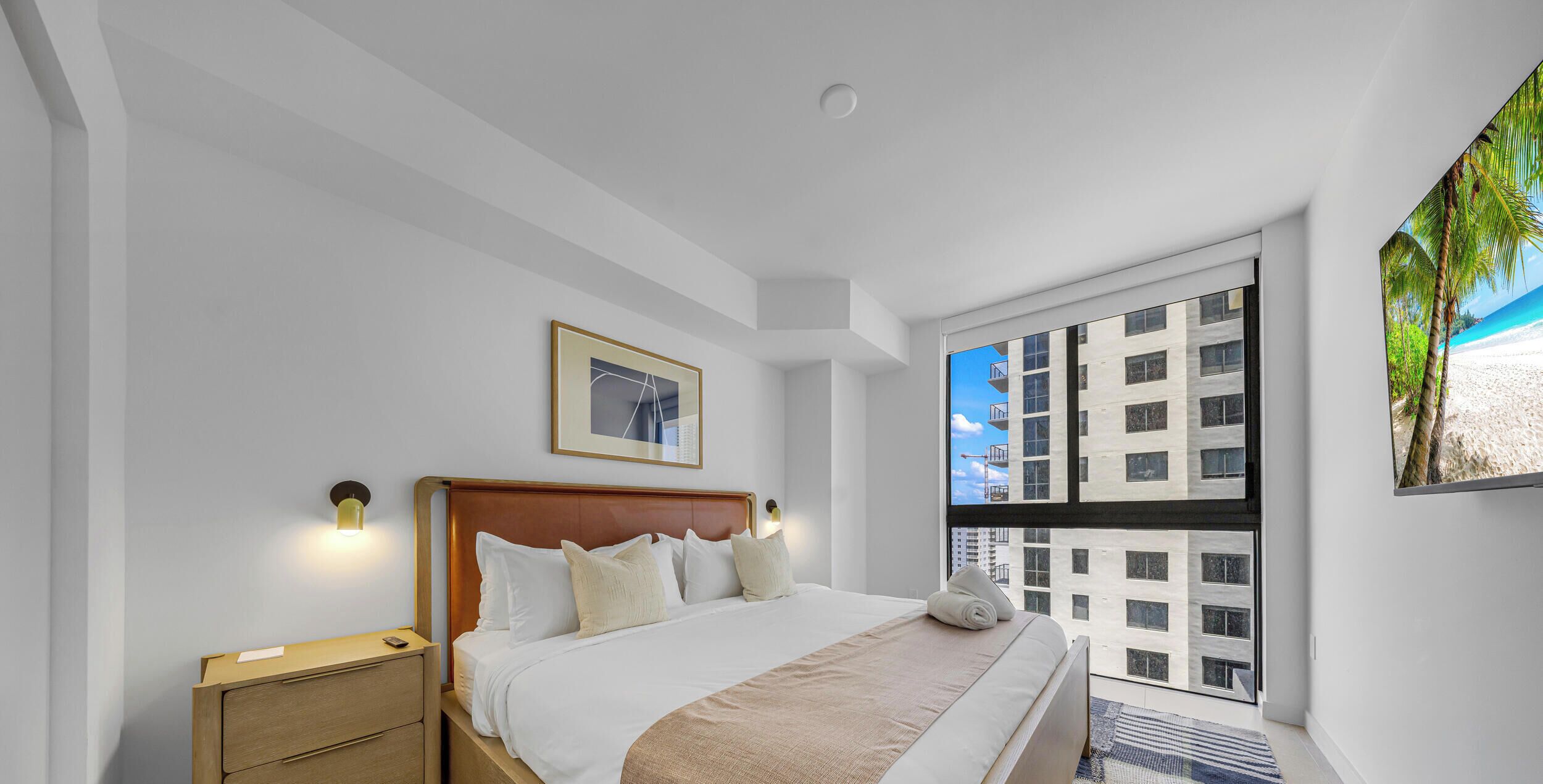 Premium bedding, free WiFi, bed sheets