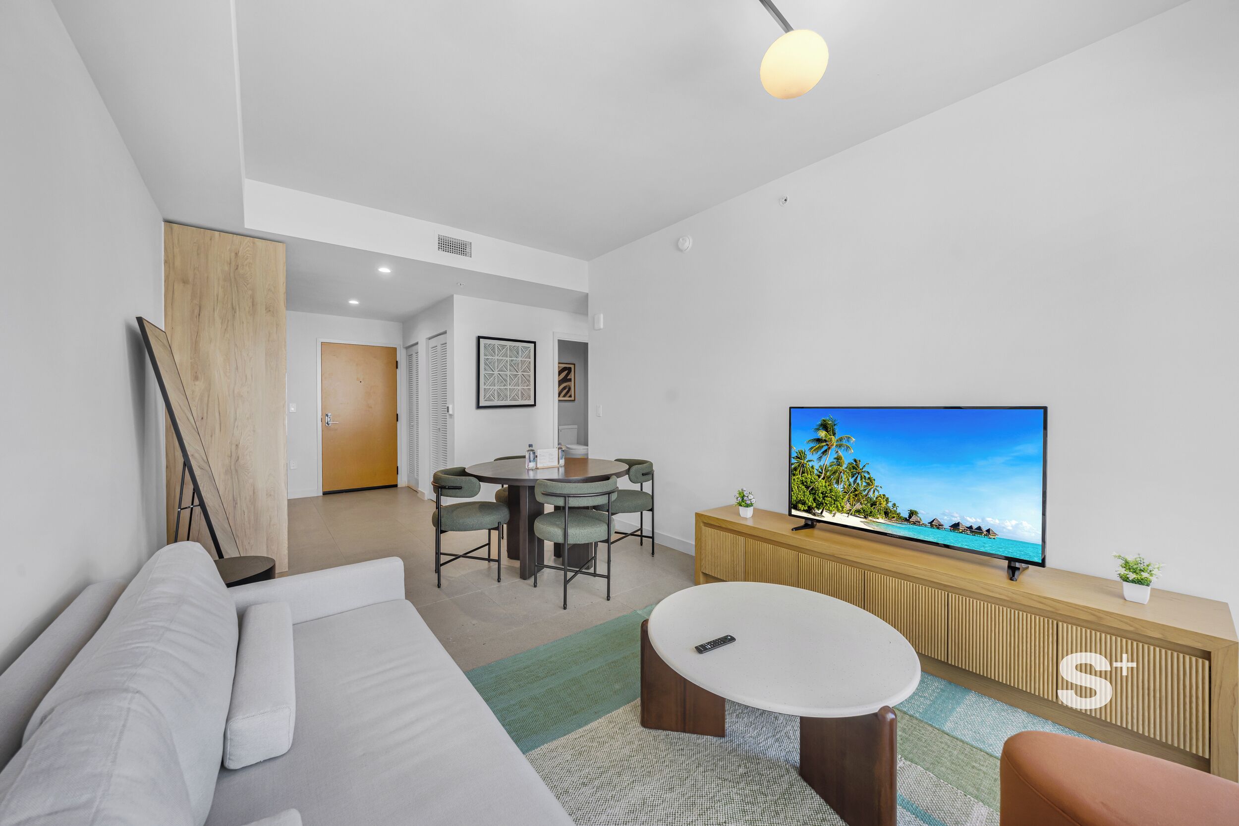 Condo, Balcony, City View | Living area