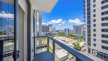 Condo, Balcony, City View | Property grounds