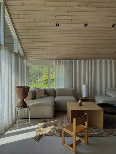 Danish design house near Møn's best beach