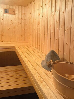 Sauna - Nordic summer house in Ålbæk with spa and sauna (Ålbæk)