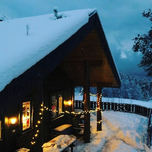 Property grounds - Countryside cabin with jacuzzi near Stryn (Blaksæter)