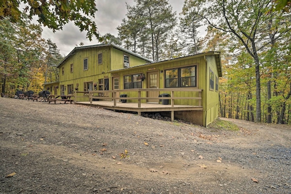 Huntingdon Vacation Rental | 5BR | 3BA | 1,750 Sq Ft | 1 Step for Entry