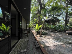 Exterior detail - Comfortable garden room near Black House Museum (Nanglae)