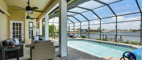 Opvarmet pool