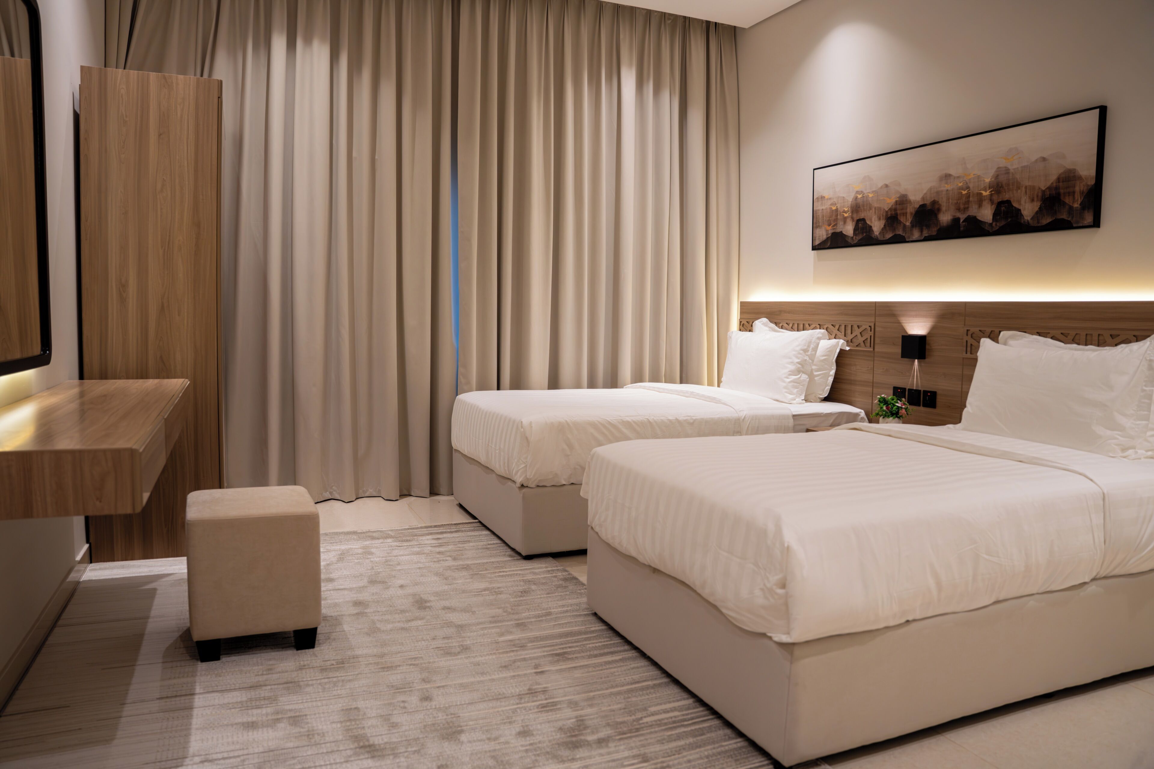 Family Suite, 2 Bedrooms, Balcony, Ocean View | In-room safe, iron/ironing board, free WiFi