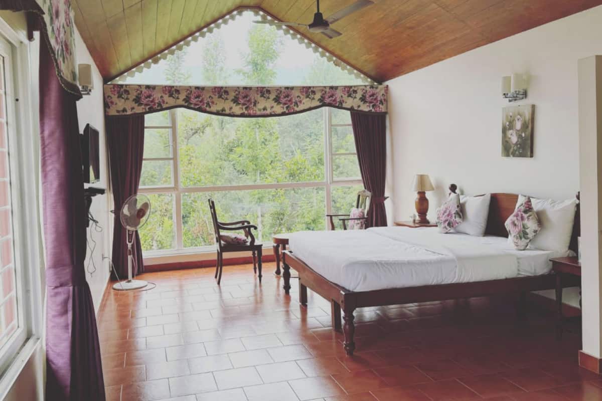 Desk, laptop workspace, rollaway beds, free WiFi