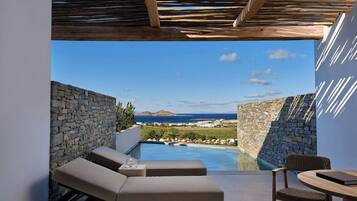 Elite Suite, 1 King Bed, Private Pool, Sea View | Pool | Outdoor pool