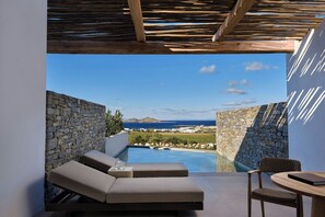 Elite Suite, 1 King Bed, Private Pool, Sea View | Pool | Outdoor pool - Orosea, Paros, Autograph Collection (PAROS)