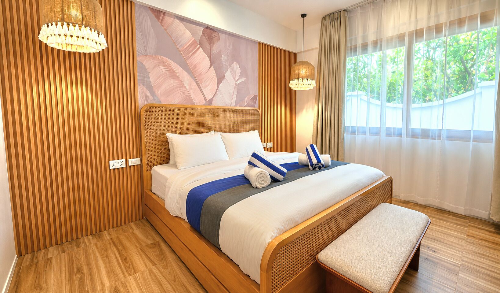 Villa Deluxe, vista a la playa | Wifi gratis, ropa de cama y acceso para silla de ruedas 