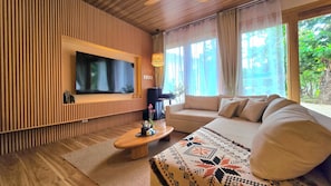 Family Villa | Living area - PALMELIA BEACH RESORT (Buruanga)