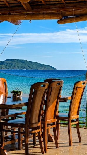 Front of property - PALMELIA BEACH RESORT (Buruanga)