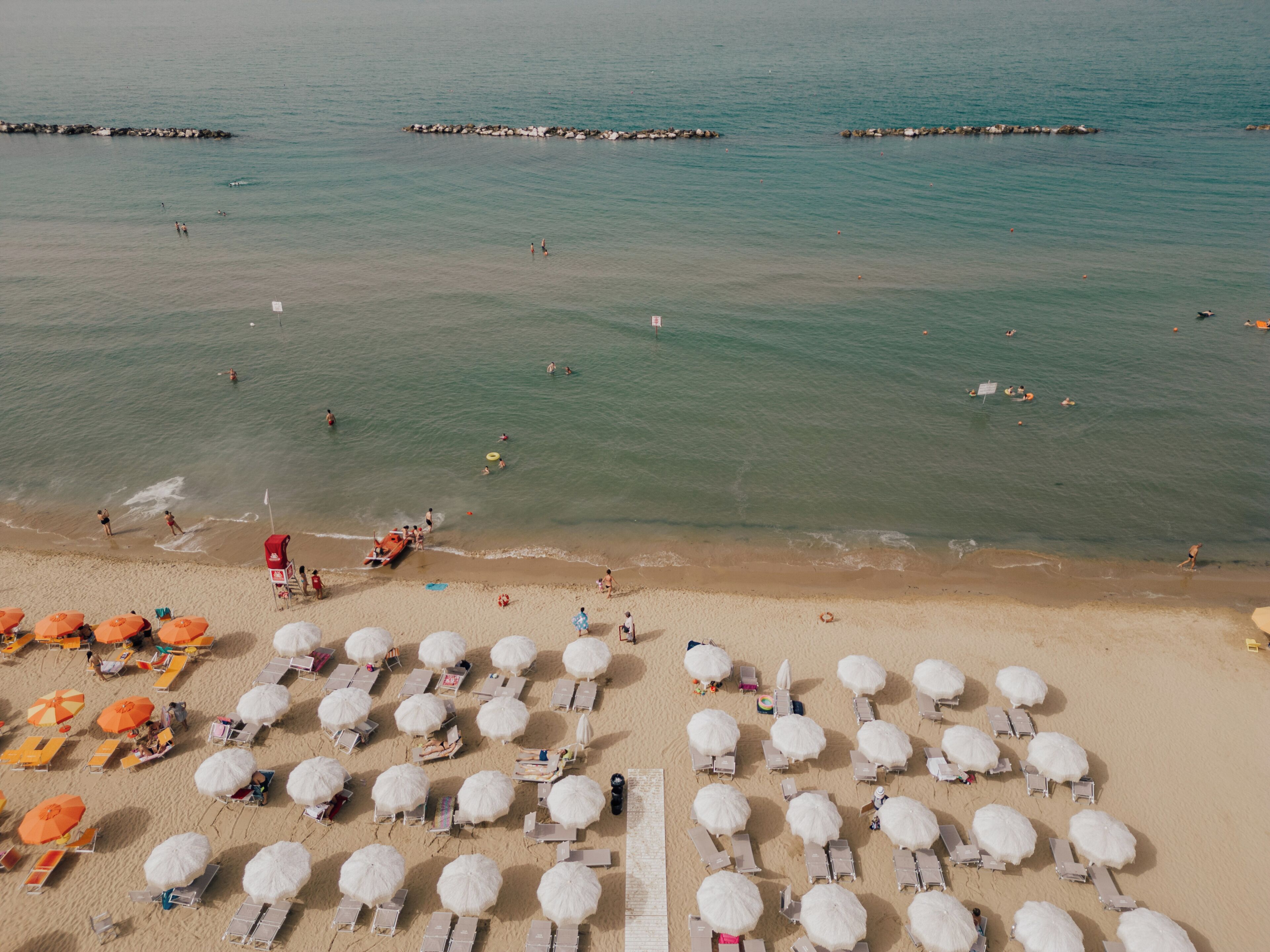 Vista a la playa o al mar