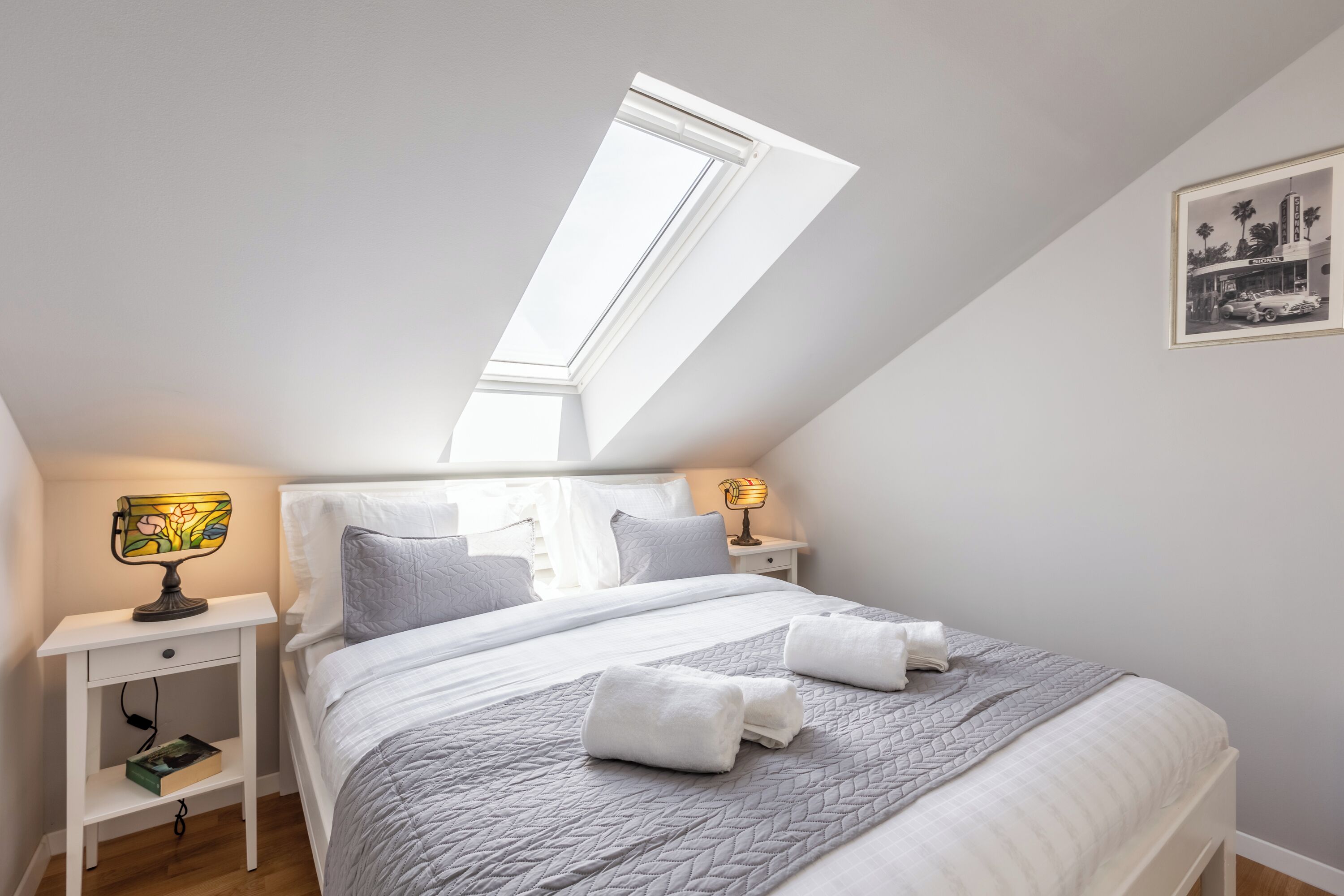 2 slaapkamers, een strijkplank/strijkijzer, wifi, beddengoed
