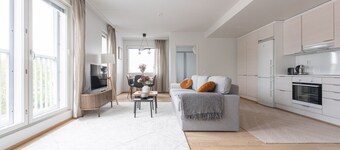 Modern Downtown 2BR Apartment & Sauna