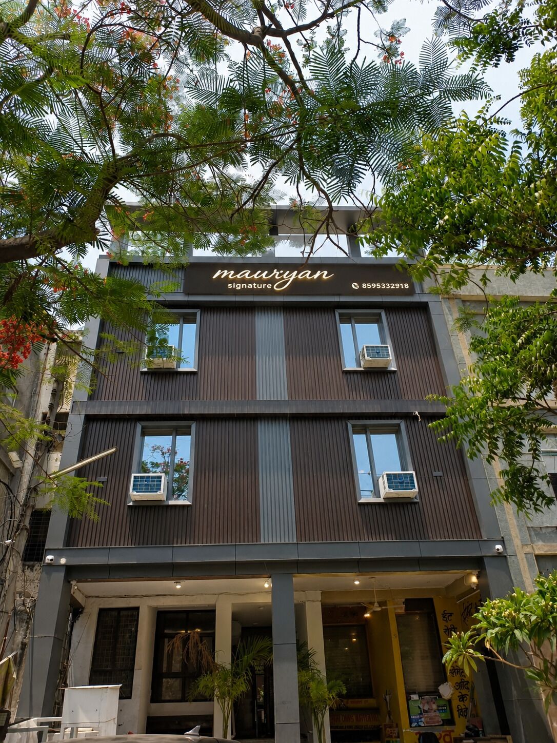 Mặt tiền nơi lưu trú