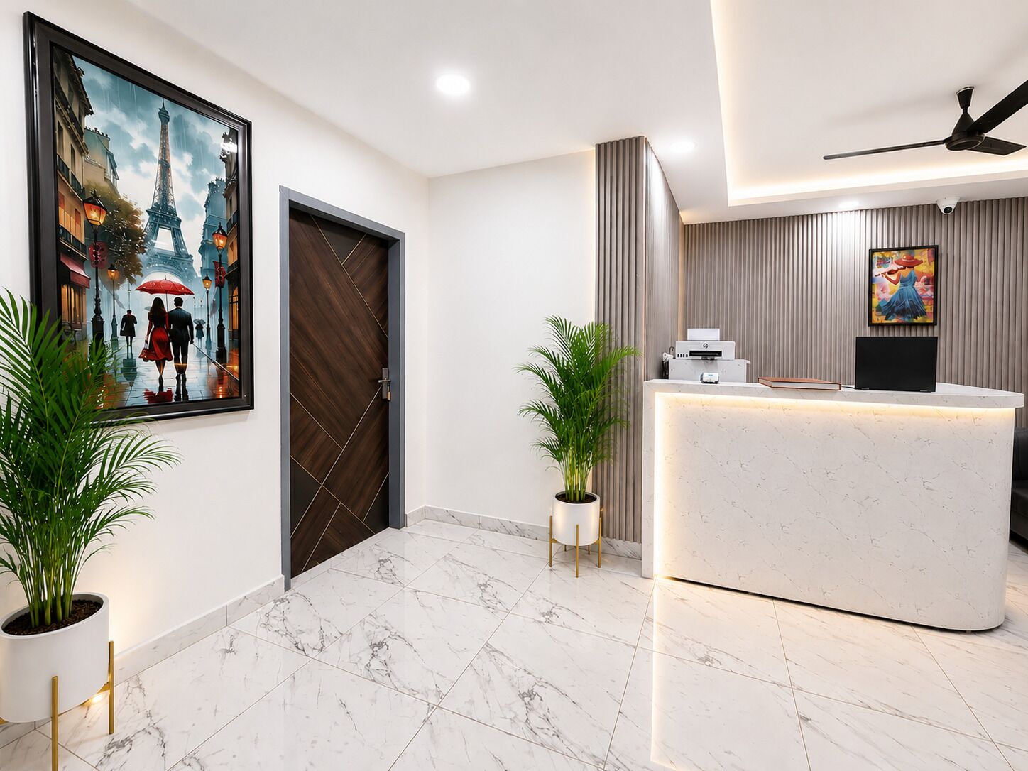 Quầy tiếp tân