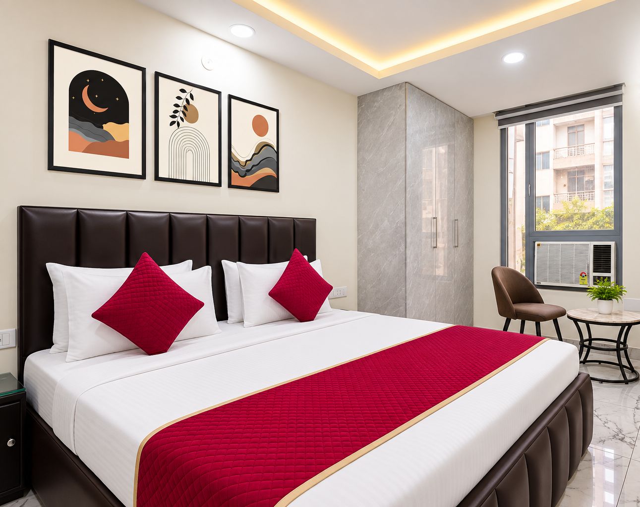 Deluxe Double Room, City View | WiFi (free)