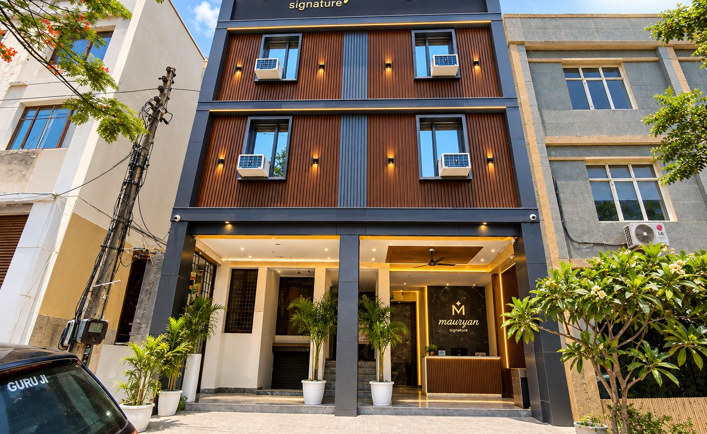 Front of property