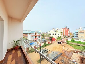 Executive Double Room, City View | View from room - Durene Beach New Marine Drive road (Puri)