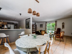 Dining - Quiet villa, private pool - 6 guests (Biscarrosse)