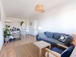 Living area - Apartment steps from the beach - 4 guests (Gruissan)