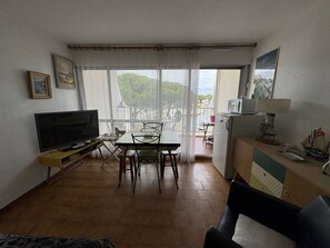 TV - Apartment with canal view - 4 guests (Port Camargue)