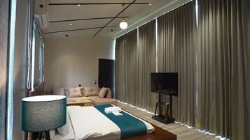 Habitación presidencial | Sábanas de algodón egipcio, ropa de cama de alta calidad y edredón