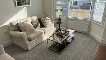 Comfort huis, uitzicht op tuin | Woonruimte