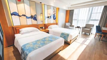 In-room safe, blackout drapes, soundproofing, iron/ironing board