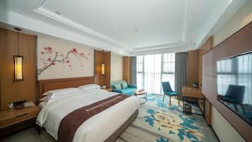 In-room safe, blackout curtains, soundproofing, iron/ironing board
