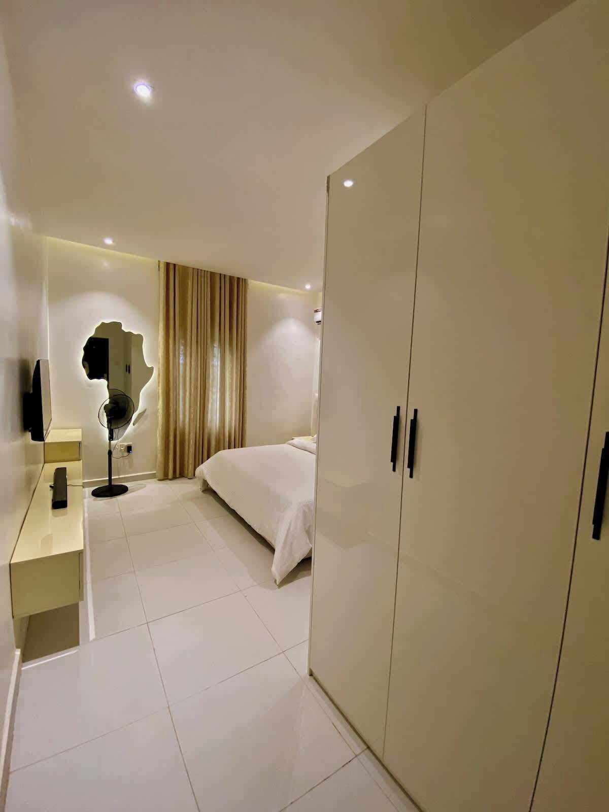 1 bedroom, WiFi, bed sheets