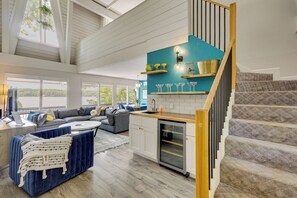 House (3 Bedrooms) | Interior - Lakefront Bliss w/ Dock + Fire Pit! Ozarks Home (Osage Beach)