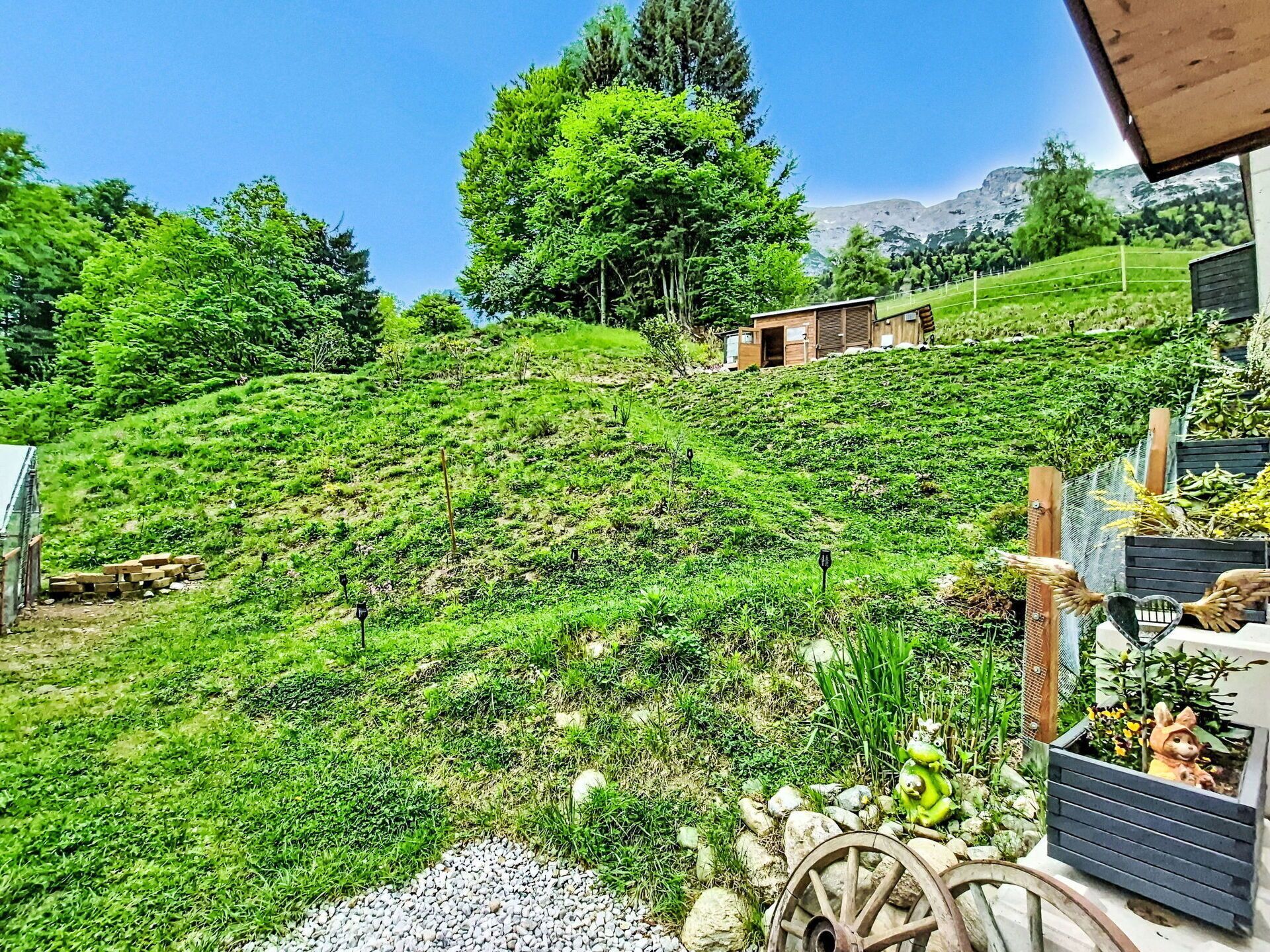Gras, Natürliche Landschaft, Landschaft, Strauch, Ländliches Gebiet, Grundstueck, Ground, Hütte, Garten