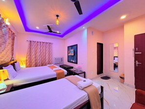Deluxe Triple Room, City View | View from room - The Bj (Puri)
