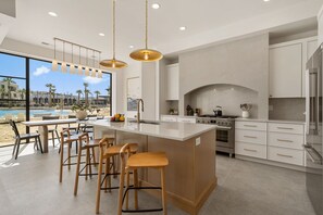House, 6 Bedrooms | Private kitchen - Barefoot Beach House A + B 6 Bedroom Home (St. George)
