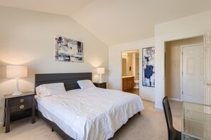 Desk, iron/ironing board, free WiFi, bed sheets