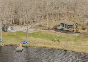Exterior - Lakeside Landing - cabin retreat in North Stonington with cozy vibes (North Stonington)