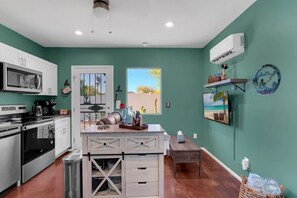 Fridge, microwave, oven, stovetop - Moon Dance Casita | Views, Hot Tub & Stargazing (Tucson)
