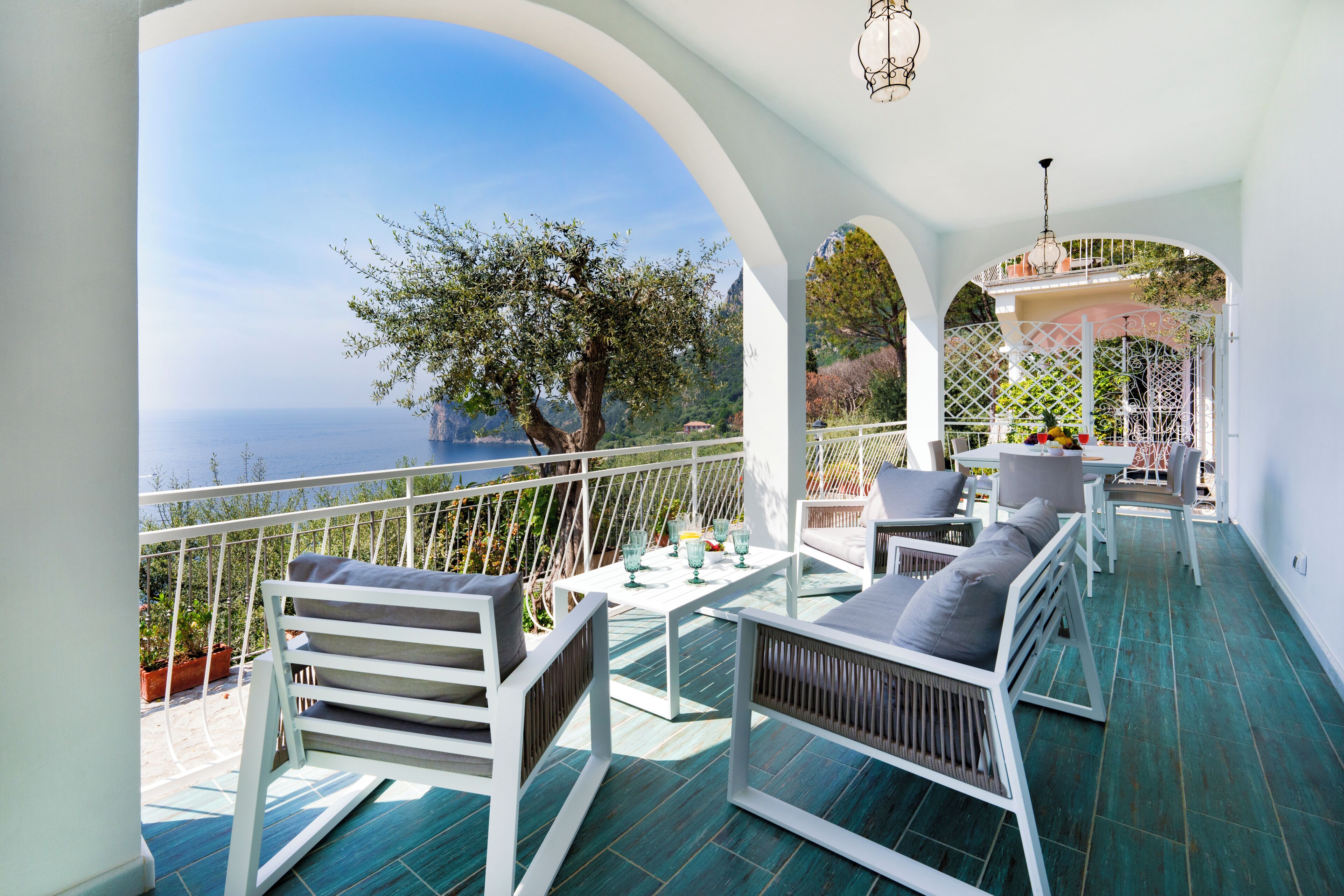 Appartamento Comfort, vista mare | Ristorazione all'aperto