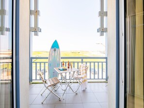 Balcony - Seafront Apartment Near Dune du Pilat (Biscarrosse)